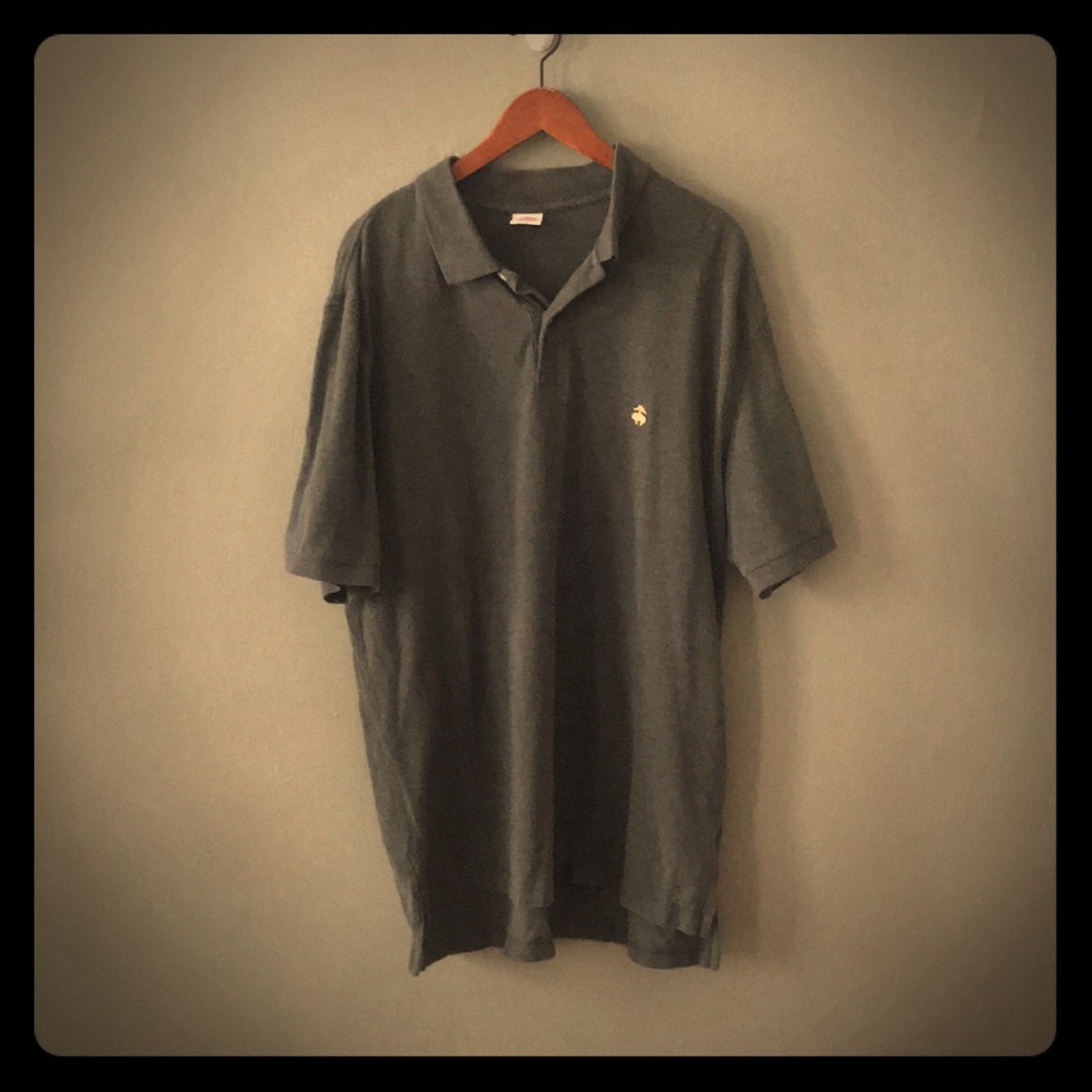 Gray Brooks Brothers polo